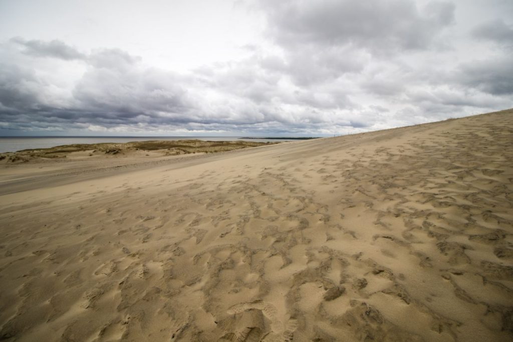 Piesočné duny na polostrove Kuršská kosa